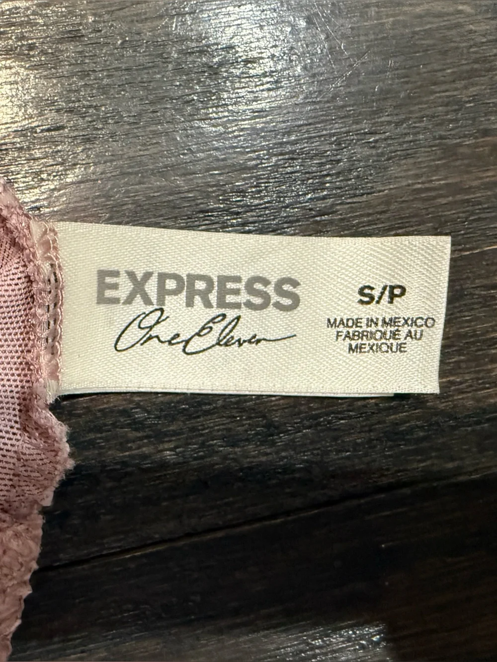 Express Blush Lace Racerback Bralette NEW. Tags removed